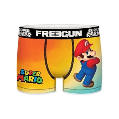 Imagen de FREEGUN M Calzoncillo bóxer Mario para Hombre Microfibra