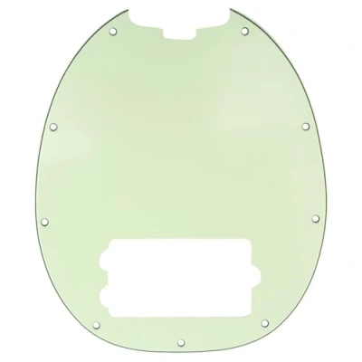 Imagen de Musiclily 9 Agujeros Pickguard Golpeador para Musicman Stingray Bajo de 4 Cuerdas,3 capas Mint