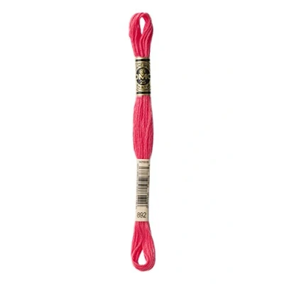 Imagen de DMC Hilo Mouliné®100% algodón Apto para todas las técnicas y todos los soportes, ideal punto de cruz Ovillos 8 m 6 hebras, disponible en 500 colores