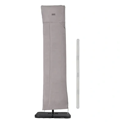 Imagen de Sekey Funda para Sombrilla, Parasol Jardín, Protectora de Sombrilla,100% poliéster,Equipado con Varilla Telescópica,Impermeable, 260x65cm