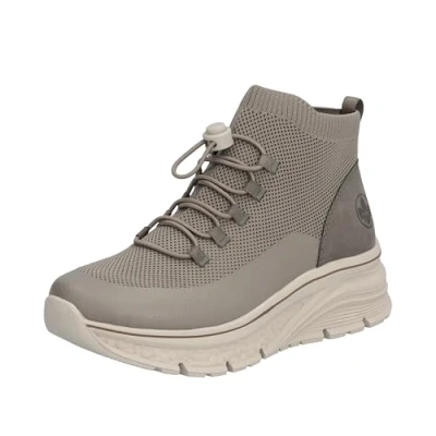 Imagen de Rieker 48059, Botas Cortas Mujer, Beige, 41 EU