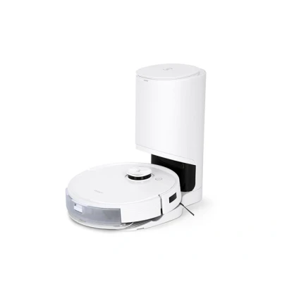 Imagen de ECOVACS DEEBOT T9+ robot aspirador con función de limpieza y estación aspiración autovaciado (3000 PA, humidificador, navegación láser, detección objetos en tiempo real KI, aplicación 3D)