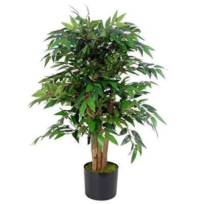 Imagen de LEAF 7386 Hoja de 90 cm Smilax Sarsaparilla Artificial ficus Gama Premium