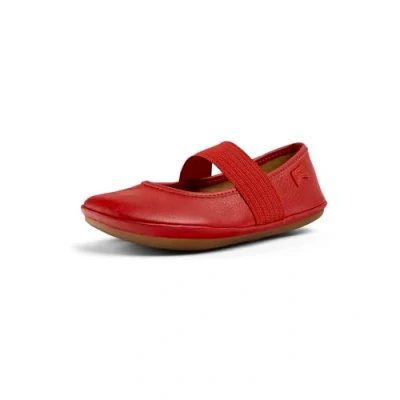 Imagen de Camper Right KIDS Bailarinas con hebilla para niños, Talla: 25, Bright red Zapatos