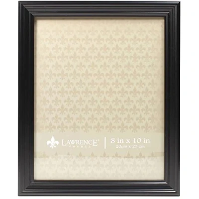 Imagen de Lawrence 8x10 Classic Detailed Black Picture Frame Marco de Fotos Negro detallado clásico 8 x 10 Pulgadas