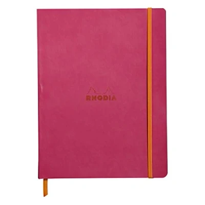 Imagen de Rhodia Boutique 190 x 250 mm por color &quot;Dot Rhodiarama Cuaderno de Raspberry