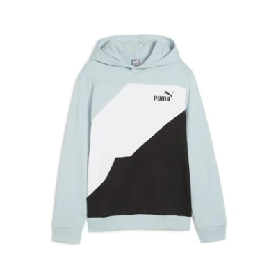 Imagen de PUMA Power Colorblock Sudadera con Capucha TR B Sudor, Unisex Adulto, Turquesa Surf, 140