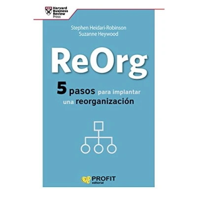 Imagen de Reorg Cinco Pasos Para Implantar Una Organizacion (SIN COLECCION)