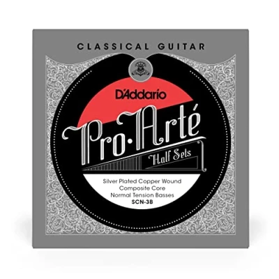 Imagen de D&#039;Addario SCN 3B Pro Arte Silver and Copper Plated Bass String Set