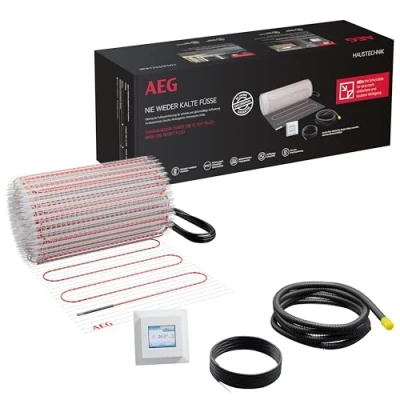Imagen de AEG 205821 TBS TC 200/4 Plus Calefacción eléctrica por suelo radiante térmico, color blanco