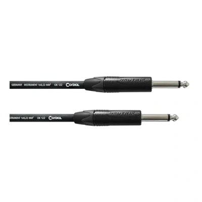 Imagen de CORDIAL Cable Guitarra jack 3 m INSTRUMENT Select Jacks recto