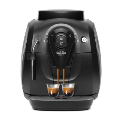 Imagen de Gaggia Besana, Cafetera Automática para Espresso y Cappuccino, Café en Grano, RI8081, 1400W, Negro, 100% Made in Italy