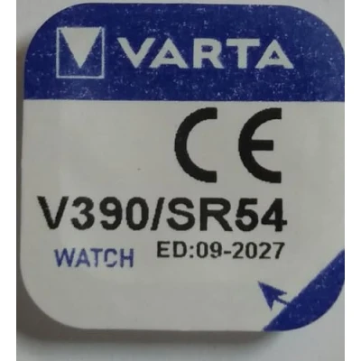 Imagen de Varta V390/SR54 Pila de botón (óxido Plata, 1 Unidad)