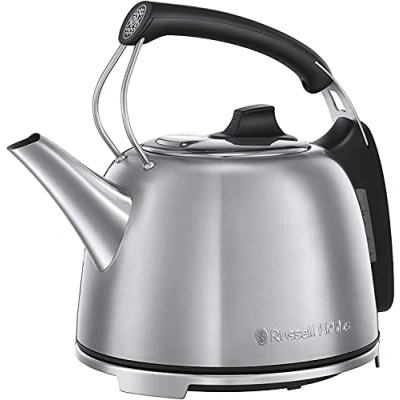 Imagen de Hervidor Russell Hobbs 25860 70 K65 1.2l, Icónico Diseño Vintage, Rápido, Indicador De Nivel Agua, Acero Inoxidable Cepillado