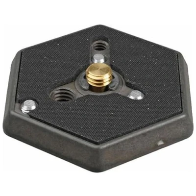 Imagen de Manfrotto 130 38 Assy Plate for 029 &amp; 136, 3/8 tripode Gris Trípode (3/8, Gris, Aluminio, 80 g)