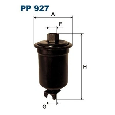 Imagen de FILTRON PP 927 Filtro Combustible de tubería TOYOTA: Avensis I Berlina, Celica V Coupé, Starlet IV Hatchback, MITSUBISHI: ECLIPSE 2