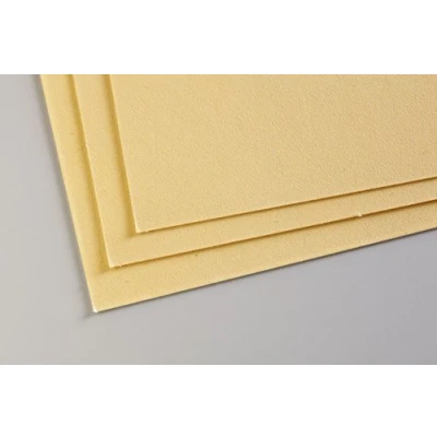 Imagen de Clairefontaine Ref 96022C Hojas para Sobres Pastelmat (paquete de 5 hojas) Tarjeta 360 g/m² 50 x 70 cm Color Buttercup Especialmente formuladas usar con pasteles