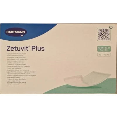 Imagen de Zetuvit Plus estéril Dressing, 20 x 10 cm