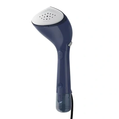 Imagen de Philips Serie 7000 Vaporizador de Mano 1500 W, 28 g/min Vapor Continuo. Optimal Temp. Suela Metal, Depósito Extraíble 100 ml. Funda Viaje Incluida, Deep Azur (STH7020/20)