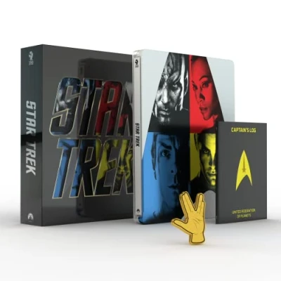 Imagen de Star Trek (2009) Titans of Cult 4K UHD SteelBook [Blu ray] [Region A &amp; B C]
