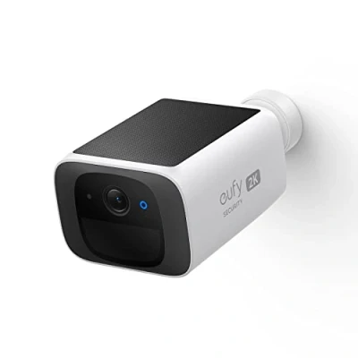Imagen de eufy Security SoloCam S220, Camara Vigilancia WiFi Exterior Solar, 2K Resolución, IP67, Sin Tarifa mensual, No Requiere HomeBase Ideal para