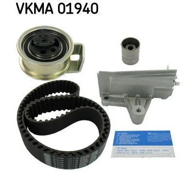 Imagen de SKF VKMA 01940 Kit de correa distribución 117 con amortiguador tensado, rodillo tensor perfil dientes trapezoidal