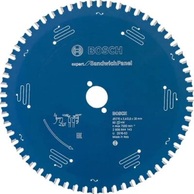 Imagen de Bosch Professional 2608644145 Disco de sierra circular CSB Expert SandwichPanel: 270x30x60D
