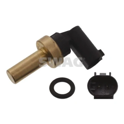 Imagen de SWAG 10 93 4074 Sensor de Temperatura del Refrigerante negro con junta anular MERCEDES BENZ: Clase C Berlina, E SLK