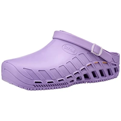 Imagen de Scholl Clog Evo, Zuecos Sanitarios Profesionales, Unisex Adulto, Lilla, 39/40 EU