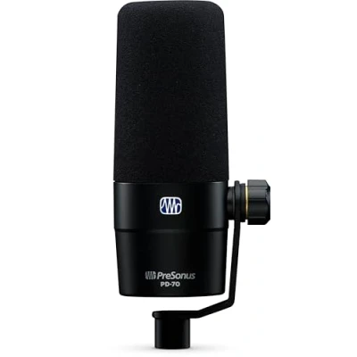 Imagen de PreSonus PD 70 Micrófono Dinámico Cardioide para Grabación, Difusión, Podcasting y Transmisión en Vivo