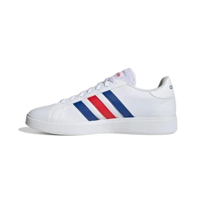 Imagen de adidas Grand Court Td Lifestyle Casual Shoes, Zapatillas Hombre, Cloud White Royal Blue Vivid Red, 46 2/3 EU
