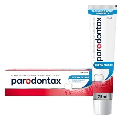 Imagen de Parodontax Pasta de Dientes Extra Fresca, Diaria para encías sanas y Fuertes, 1 x 75 ml