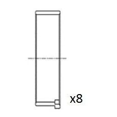 Imagen de Cojinete de biela FAI AutoParts BB2048 STD