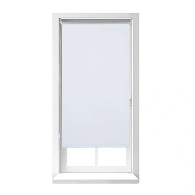 Imagen de Relaxdays Blanco de 160 cm Largo Estor Térmico Opaco, Cortina Enrollable Oscurecedora Ventana, sin Taladrar, x 56