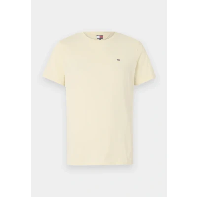 Imagen de Tommy Jeans SLIM TEE Camiseta básica, Hombre, Talla: 42, Custard cream