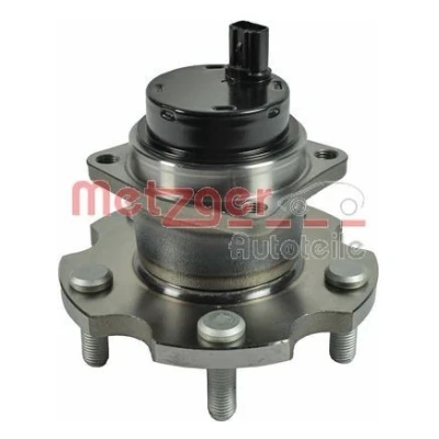 Imagen de METZGER WM 6898 Juego de cojinete rueda con sensor ABS incorporado, buje TOYOTA: Avensis II Berlina, Station Wagon