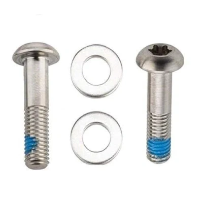 Imagen de SRAM Schrauben Für Flat Mount Adapter 22mm, T25, Edelstahl Stück, 00.5318.005.014, Tornillos P Freno Disco Fmc Stainless 2 U Unisex Adulto, Plata, Talla Única