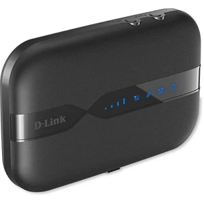 Imagen de D Link DWR 932 Router móvil 4G para SIM de datos (4G/LTEhasta 150 Mbps, 3G, WiFi N300, 300 Mbps a 2.4 GHz, WPS, batería 2000 mAh, WPA2), color negro
