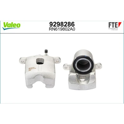Imagen de FTE 9298286 Pinza de freno gris Hierro fundido Eje delantero, izquierda sin soporte TOYOTA: RAV4 II SUV