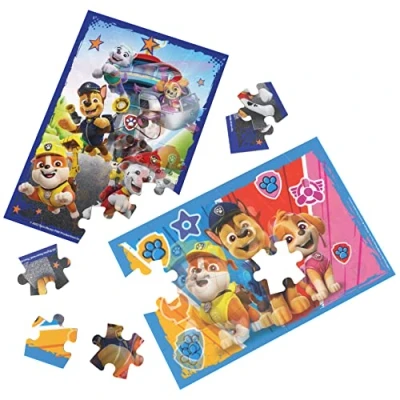 Imagen de Patrulla Canina ROMPECABEZAS 3D LENTICULARES Puzzle de 24 Piezas para Niños Chase, Marshall, Skye, Rubble y Everest 6066801 Juguetes 3 Años +
