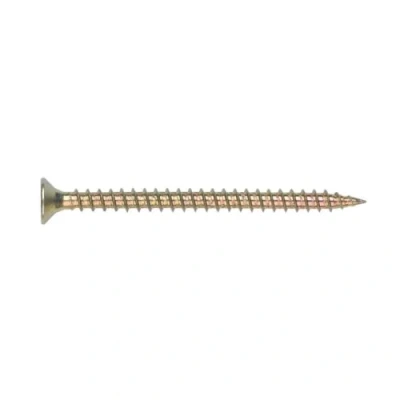 Imagen de Index TPPO40030 Tornillo tirafondo pozidriv bicromatado cabeza 90 avellanada lubrificado 4,0 x 030