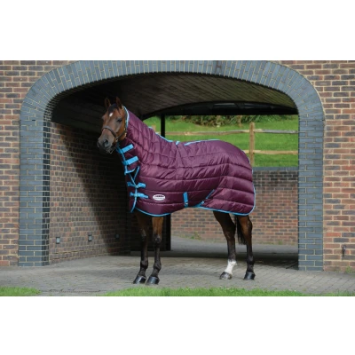 Imagen de Weatherbeeta ComFiTec 210D Channel Quilt Combo Neck Medium 220g Grape Purple/Blue