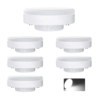 Imagen de BVCL Bombillas LED GX53, 10W GX53 Blanco frío 6000K 1000LM, AC 220 240V No Regulable Sin Parpadeo, 6 Piezas