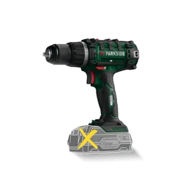 Imagen de Taladro inalámbrico Parkside PABS 20 Li X20V en maletín de transporte (sin batería ni cargador)