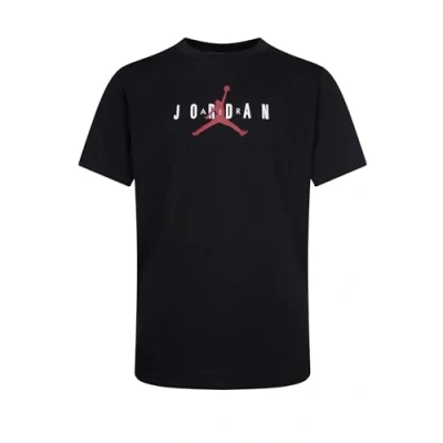 Imagen de Jordan Jumpman Sustainable Graphic Unisex Camiseta estampada para niños, Talla: 147 163, Black