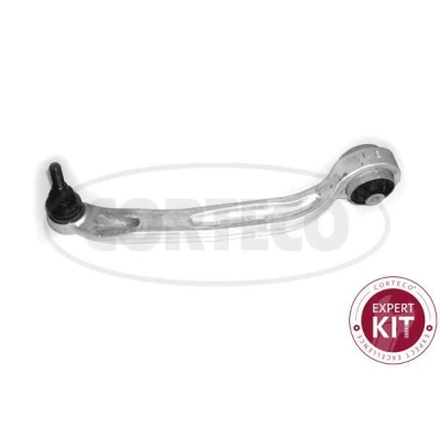 Imagen de CORTECO 49398759 Barra oscilante, suspensión de ruedas Eje delantero, derecha, debajo Brazo oscilante transversal Aluminio AUDI: A6 C6 Avant