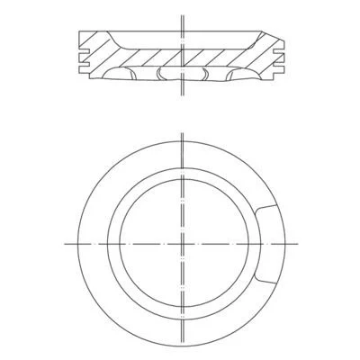 Imagen de Pistón MAHLE ORIGINAL 033 04 01