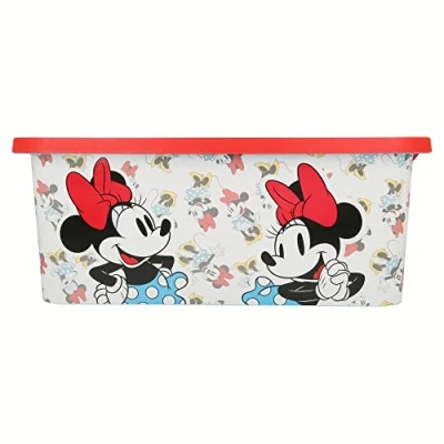 Imagen de Stor Caja de almacenaje con Cierre Click 13 litros Minnie Mouse
