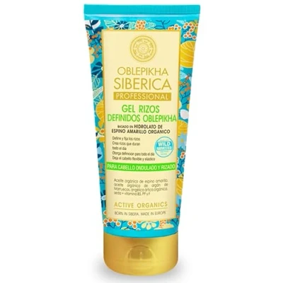 Imagen de GEL RIZOS DEFINIDOS OBLEPIKHA PARA CABELLOS ONDULADOS Y RIZADOS, 200 ml Claro