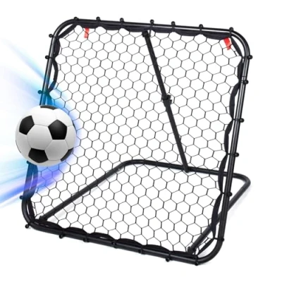 Imagen de Leogreen Red de Rebote para fútbol, Entrenamiento fútbol 100 cm x cm, ángulo Ajustable, Adolescentes y Adultos